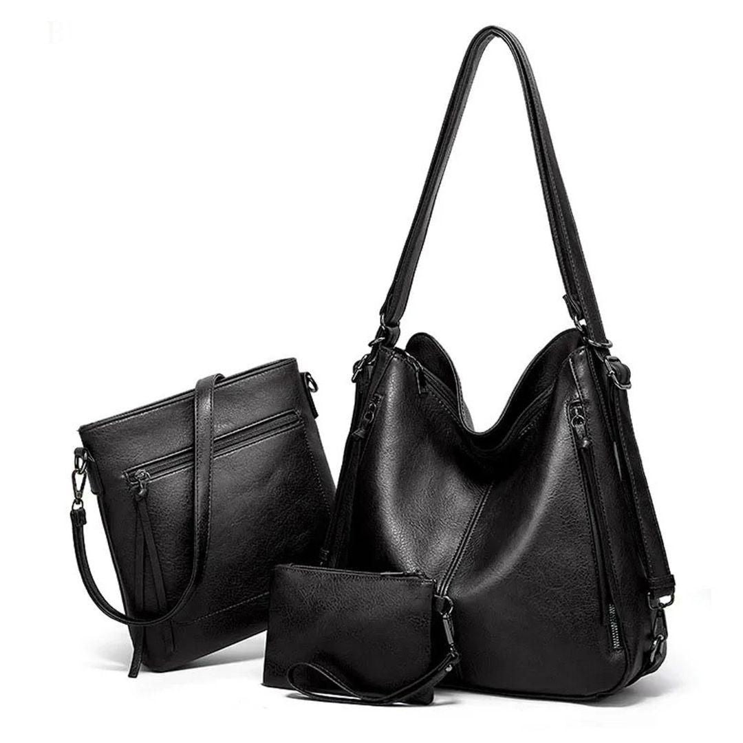 3 - Pcs Handbags Set for Women - Luxury Ways