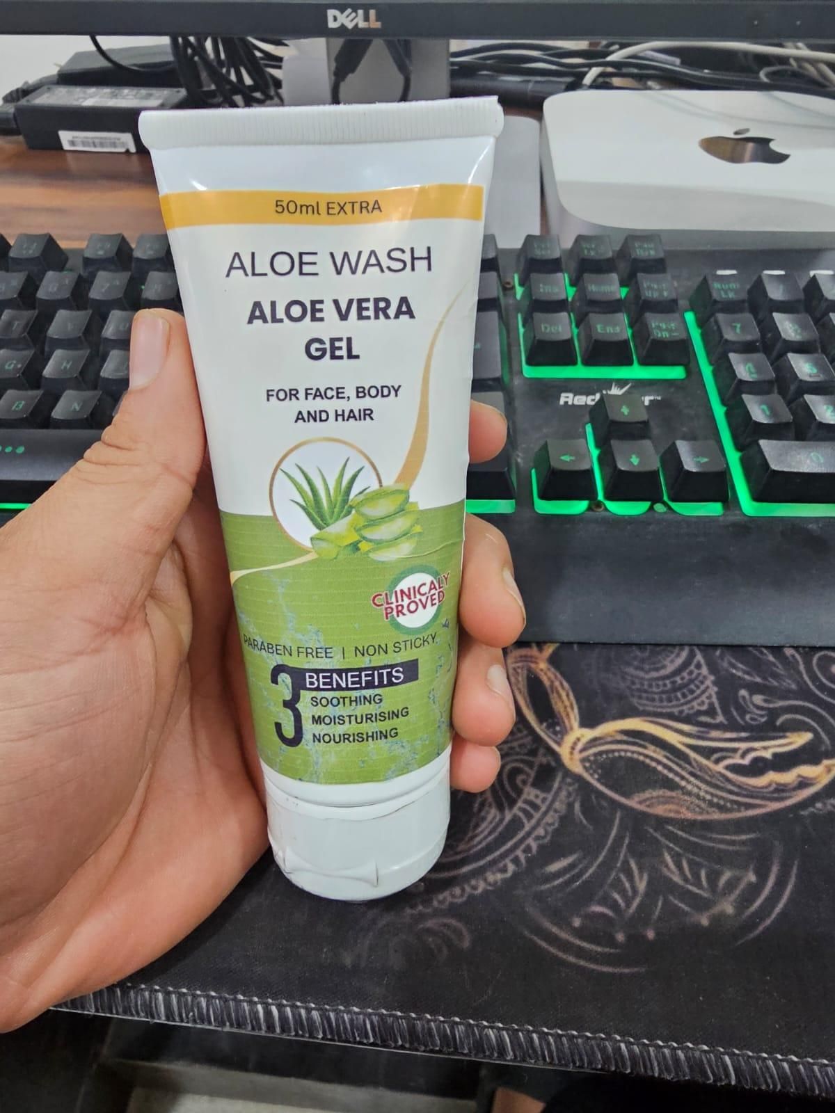 Aloe Vera Gel For Face Body & Hair 150ml - Luxury Ways
