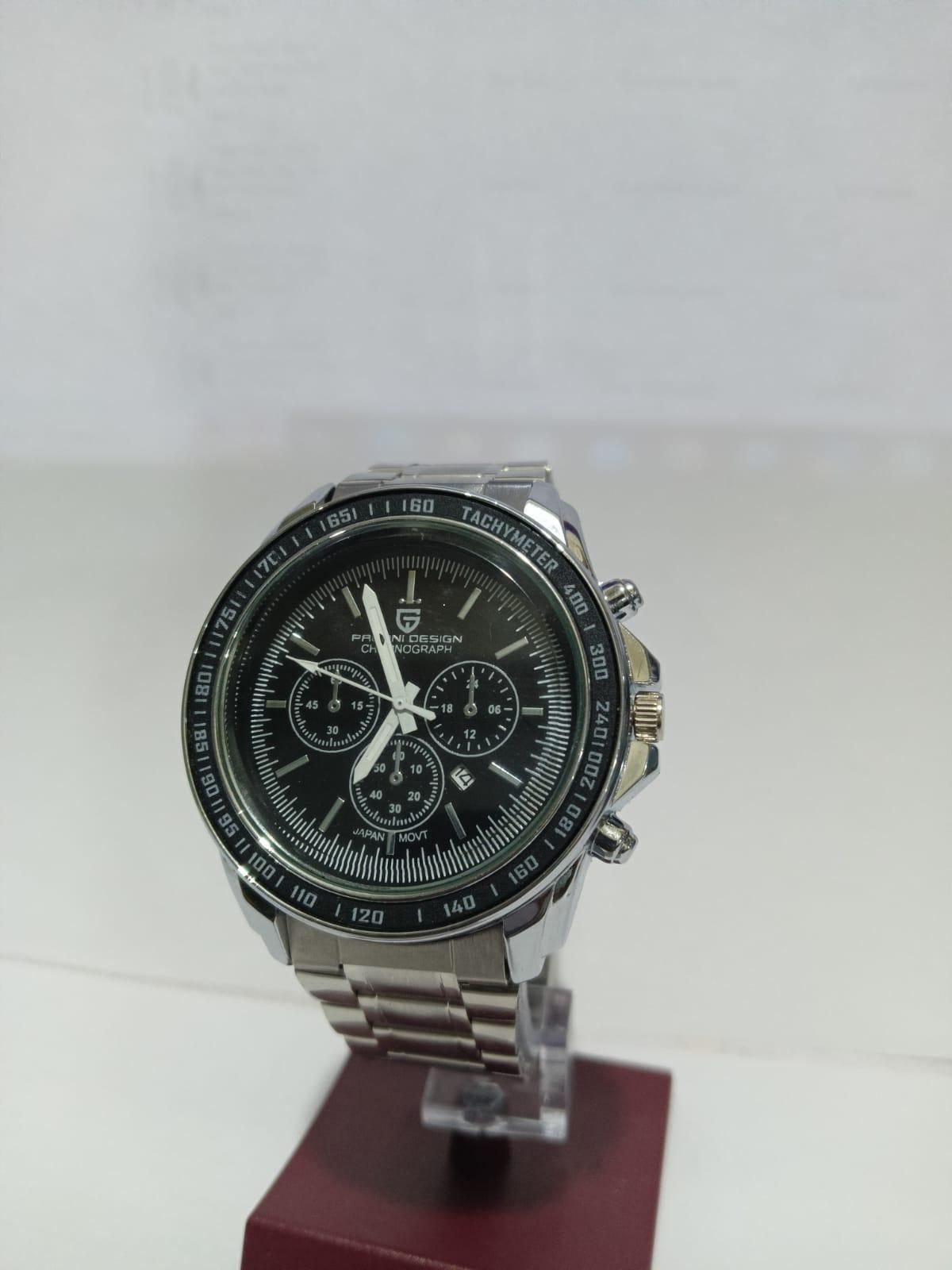 BD Men Silver Stainless Steel Strap Watch - Luxury Ways