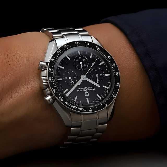 BD Men Silver Stainless Steel Strap Watch - Luxury Ways