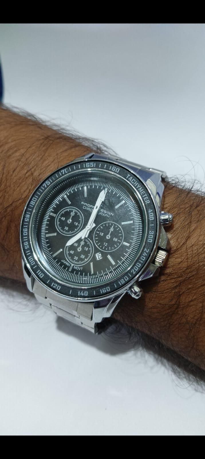 BD Men Silver Stainless Steel Strap Watch - Luxury Ways