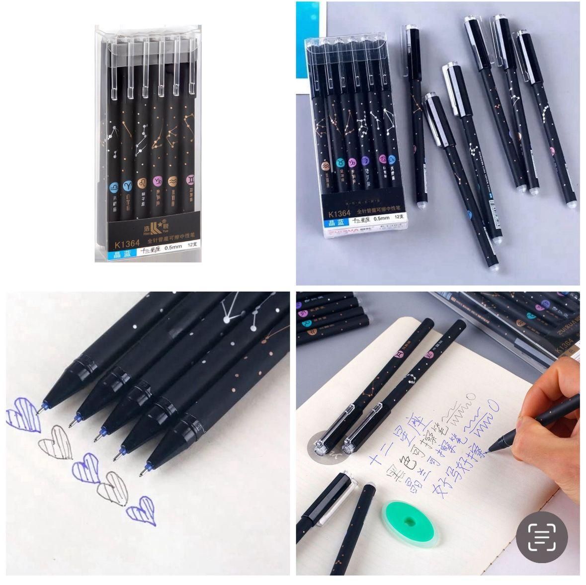 Beautiful Erasable Pen 6pcs - Luxury Ways