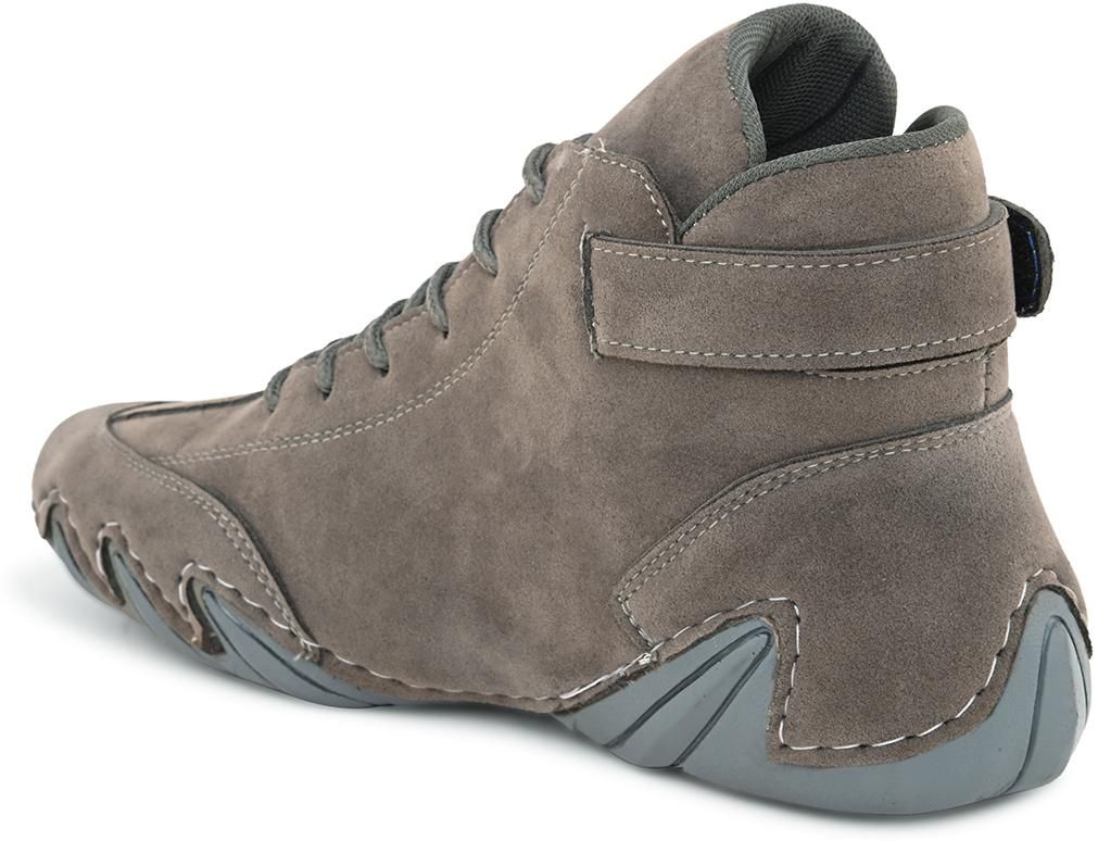 BOLLERO Casual Sneakers For Men's (Grey) - Luxury Ways