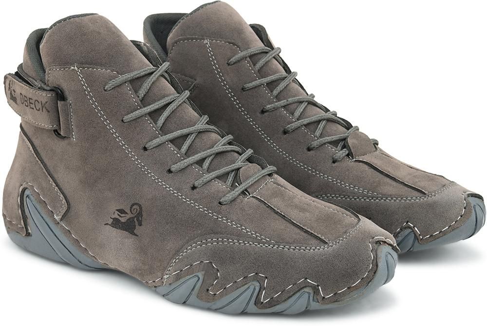 BOLLERO Casual Sneakers For Men's (Grey) - Luxury Ways