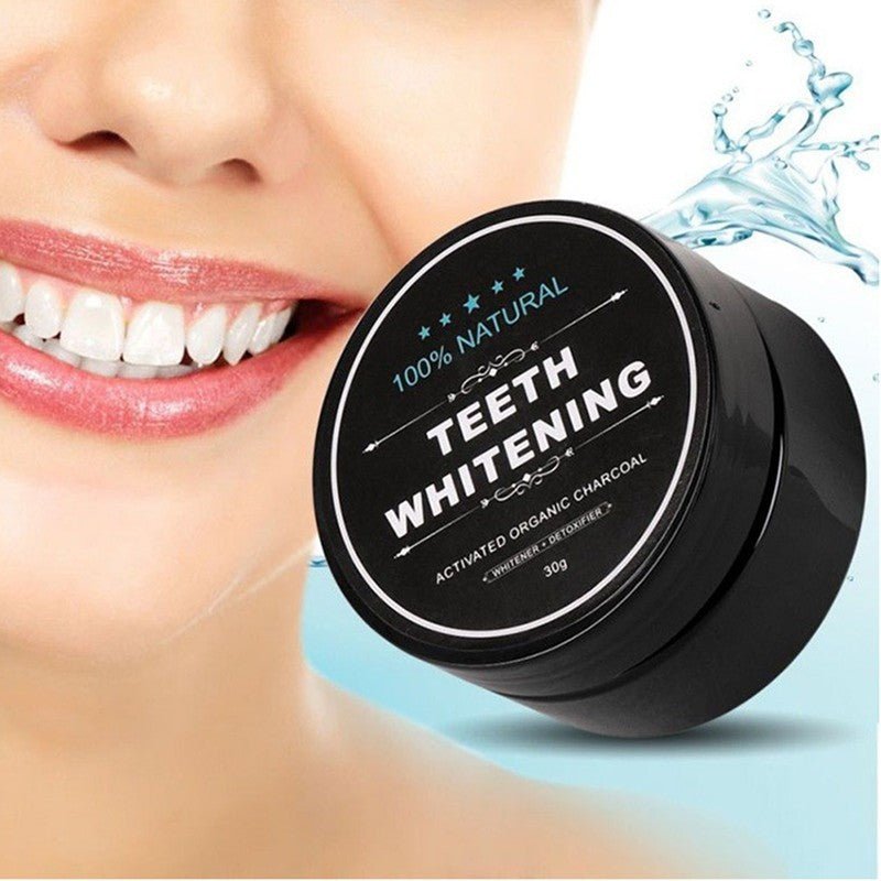 Charcoal Teeth Whitening Powder Activated Coconut Charcoal Teeth Whitening Charcoal Powder Oral Hygiene - Luxury Ways