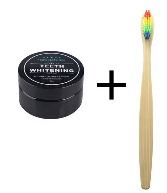 Charcoal Teeth Whitening Powder Activated Coconut Charcoal Teeth Whitening Charcoal Powder Oral Hygiene - Luxury Ways