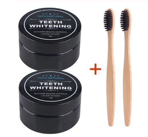 Charcoal Teeth Whitening Powder Activated Coconut Charcoal Teeth Whitening Charcoal Powder Oral Hygiene - Luxury Ways
