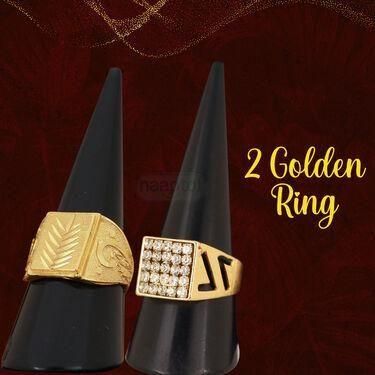 Combo of 2 Chain + 1 Bracelet + 2 Ring with 1 Free Digital Watch - Luxury Ways