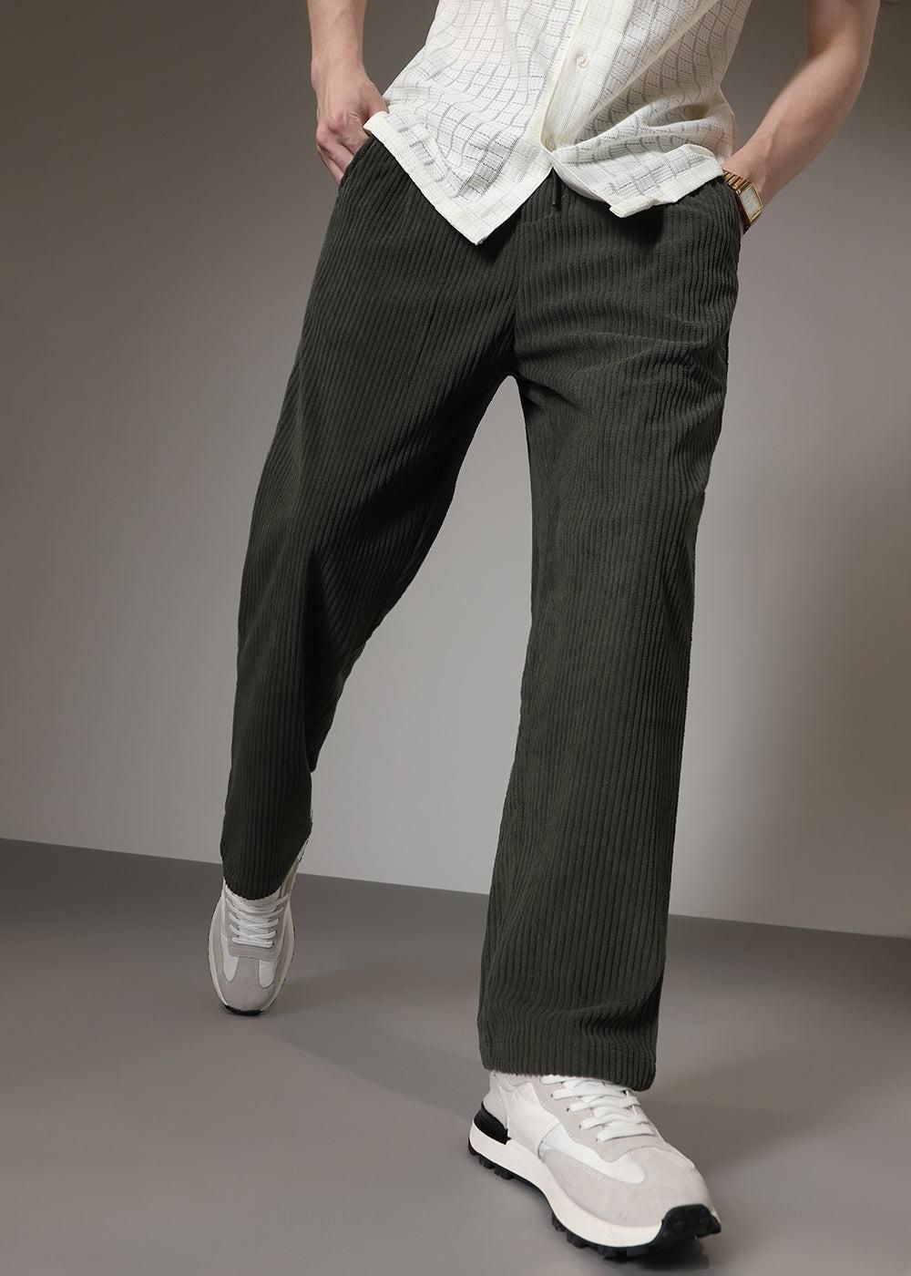 Combo of 2 Men's Caudray Fabric Stylish Pants - Luxury Ways