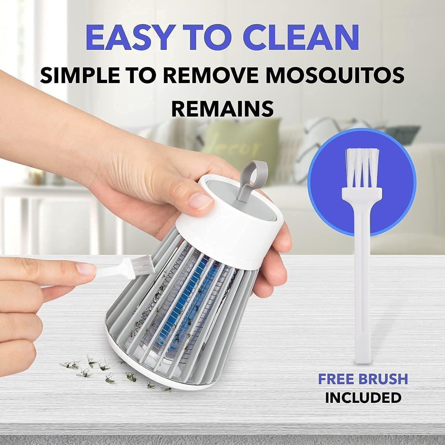 Electric Shock Mosquito Killer Racket - Luxury Ways