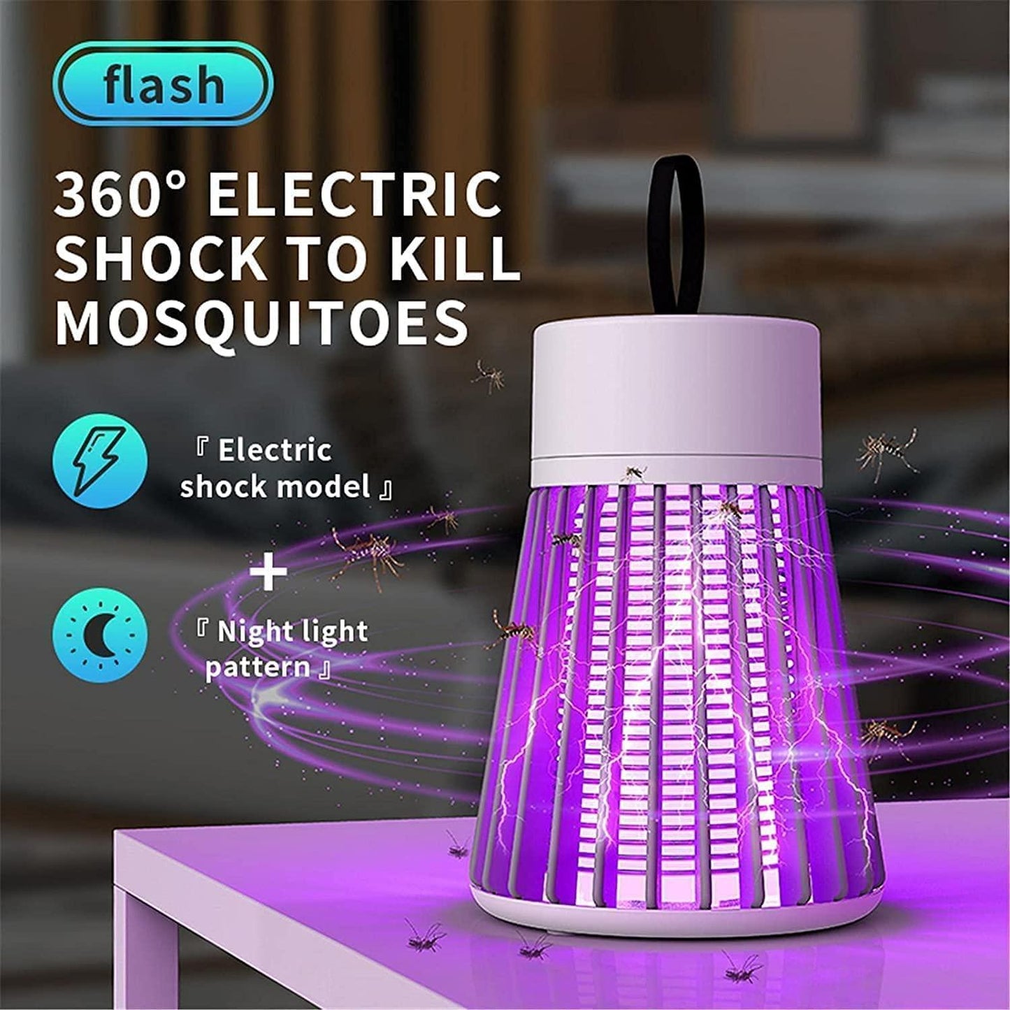Electric Shock Mosquito Killer Racket - Luxury Ways