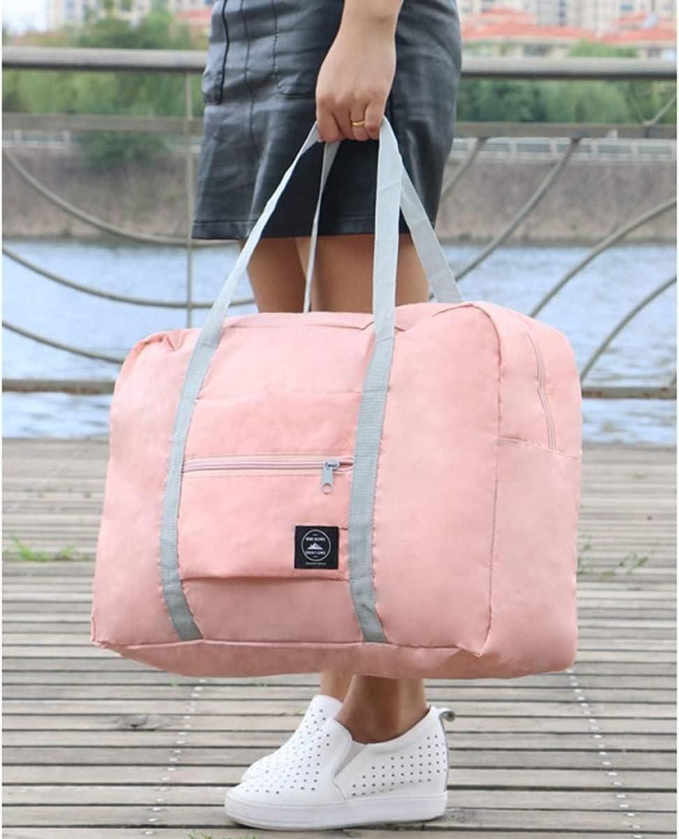 Foldable Travel Bag Tote Lightweight Waterproof Duffel Bag (Pack of 1) - Luxury Ways