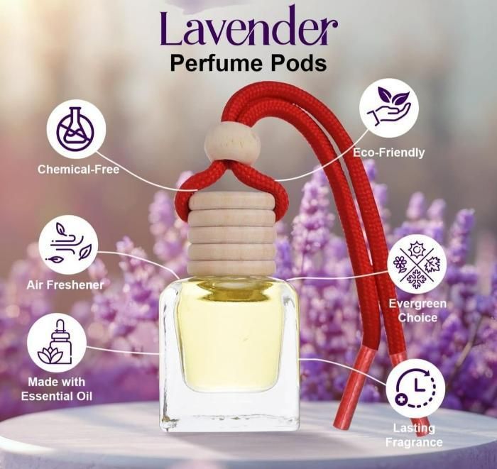 Hanging Car Perfume Pods Diffuser Scent (Assorted Perfume) - Luxury Ways