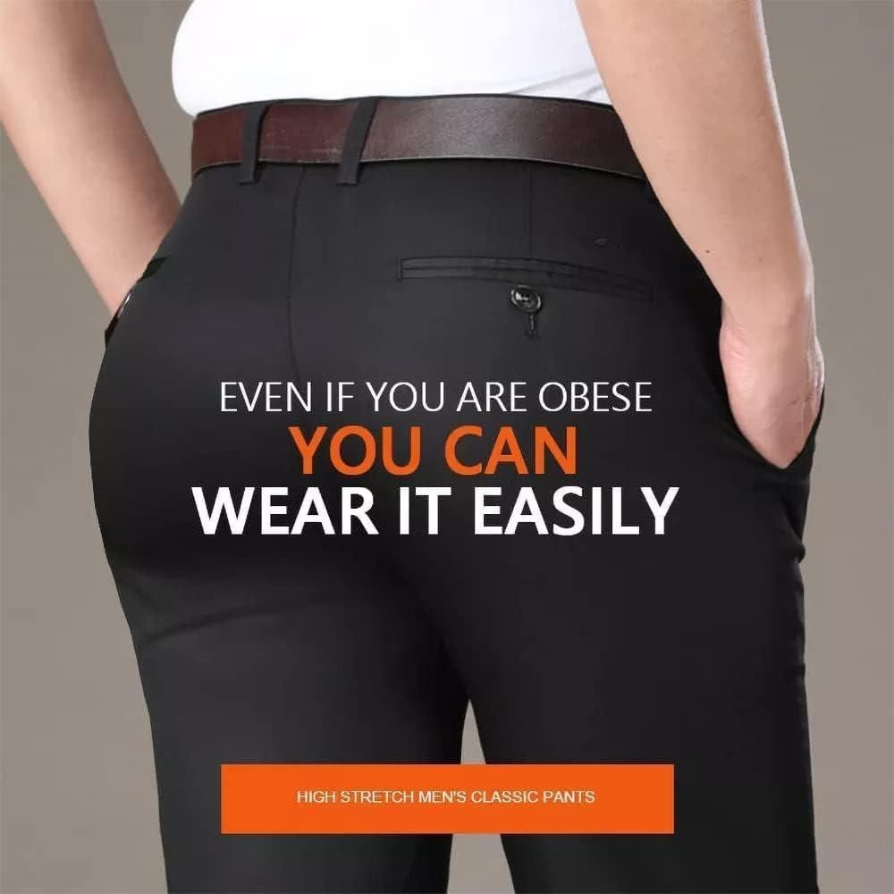 High Elasticity Men's Classic Pants (Pack of 3) - Luxury Ways