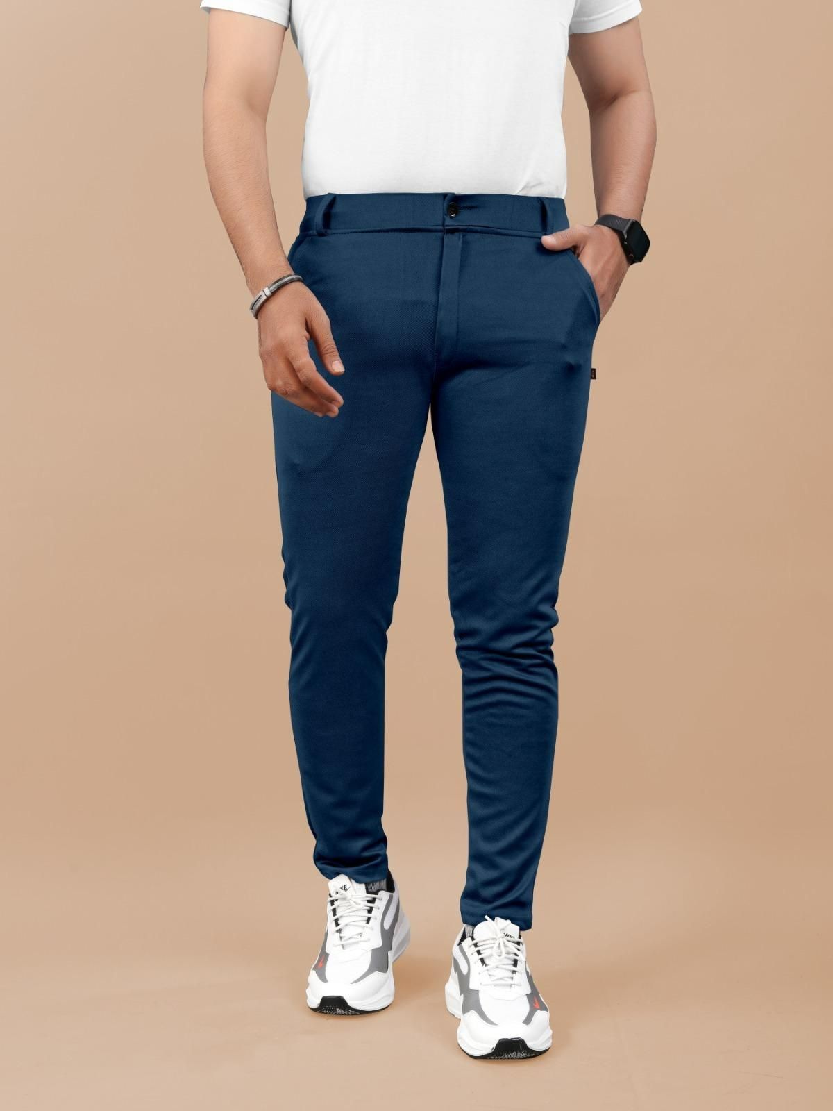 High Elasticity Men's Classic Pants (Pack of 3) - Luxury Ways