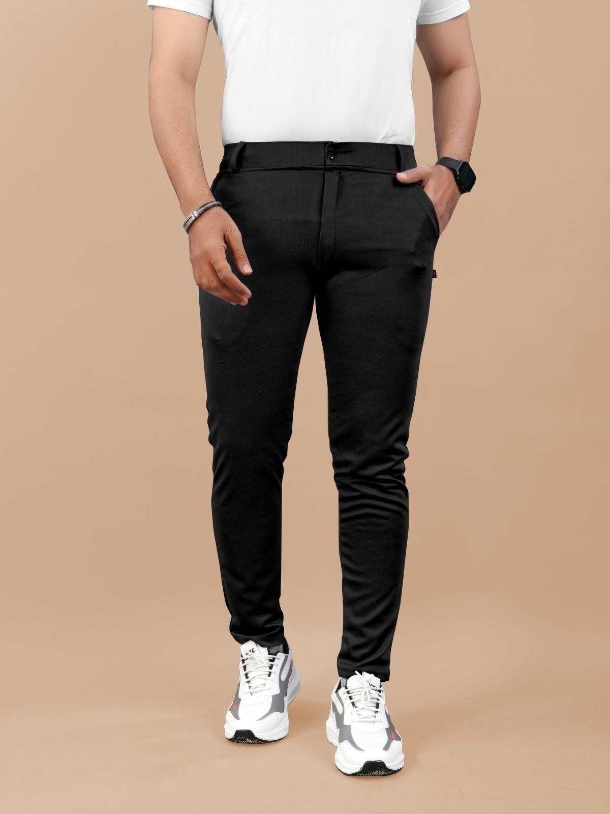 High Elasticity Men's Classic Pants (Pack of 3) - Luxury Ways