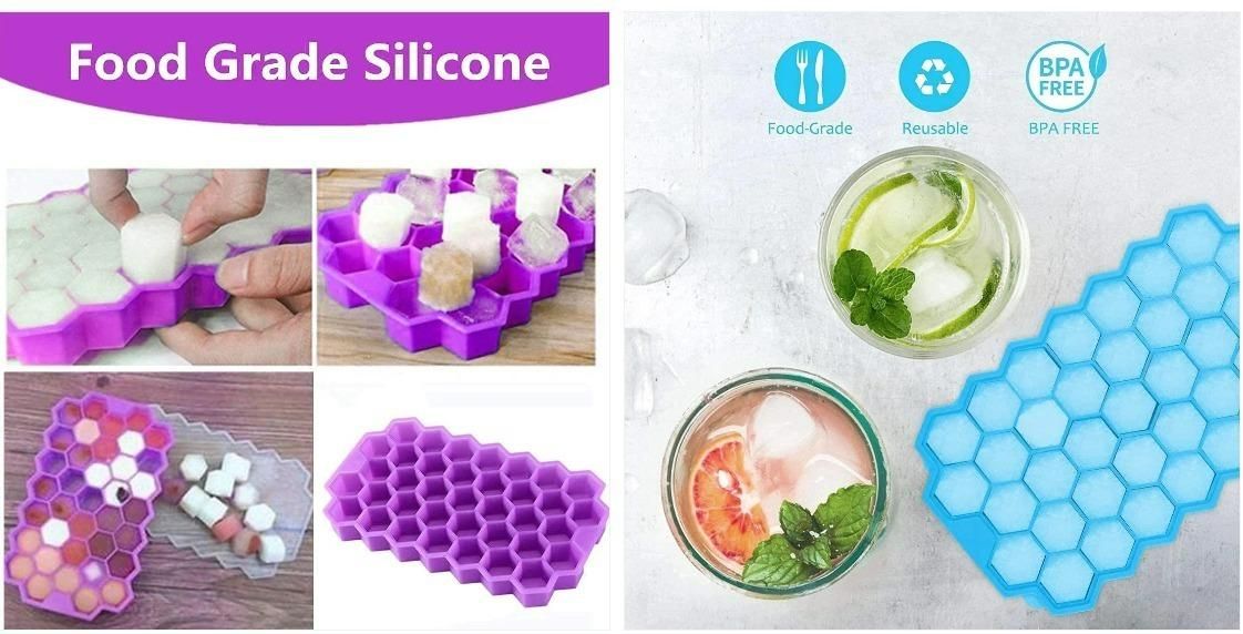 Ice Cube Maker Tray (Pack of 2) - Luxury Ways
