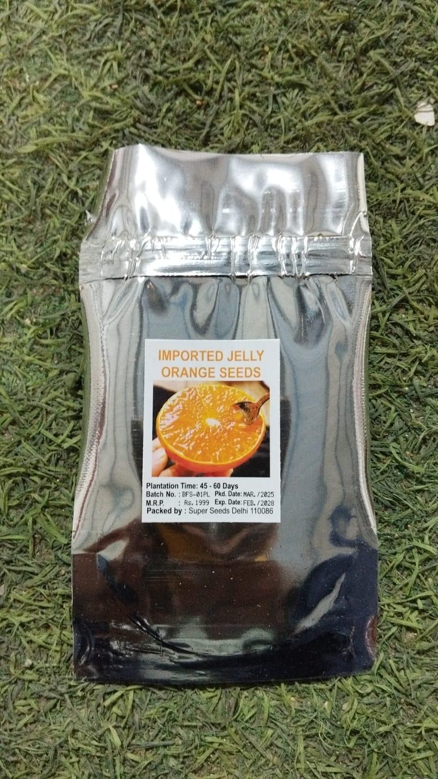 Jelly Orange Seeds - Luxury Ways