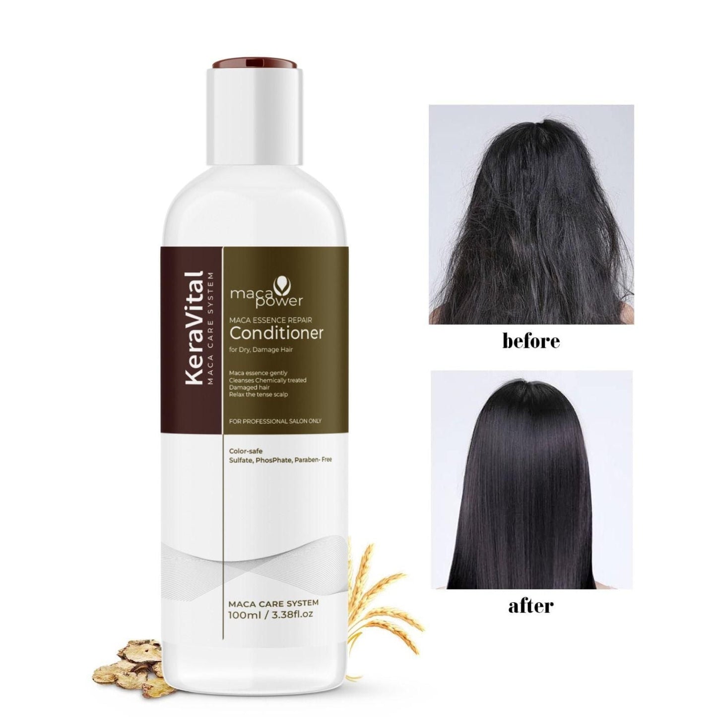 Karseell Hair Repair Set: Shampoo & Conditioner with Maca Care System (Pack of 2) - Luxury Ways
