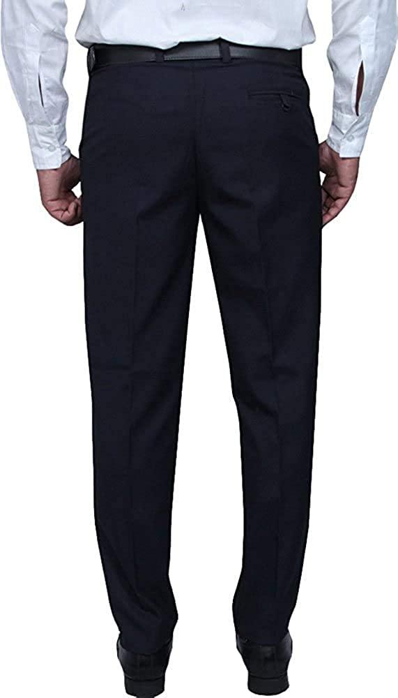 Linen Solid Slim Fit Mens Formal Trouser - Luxury Ways