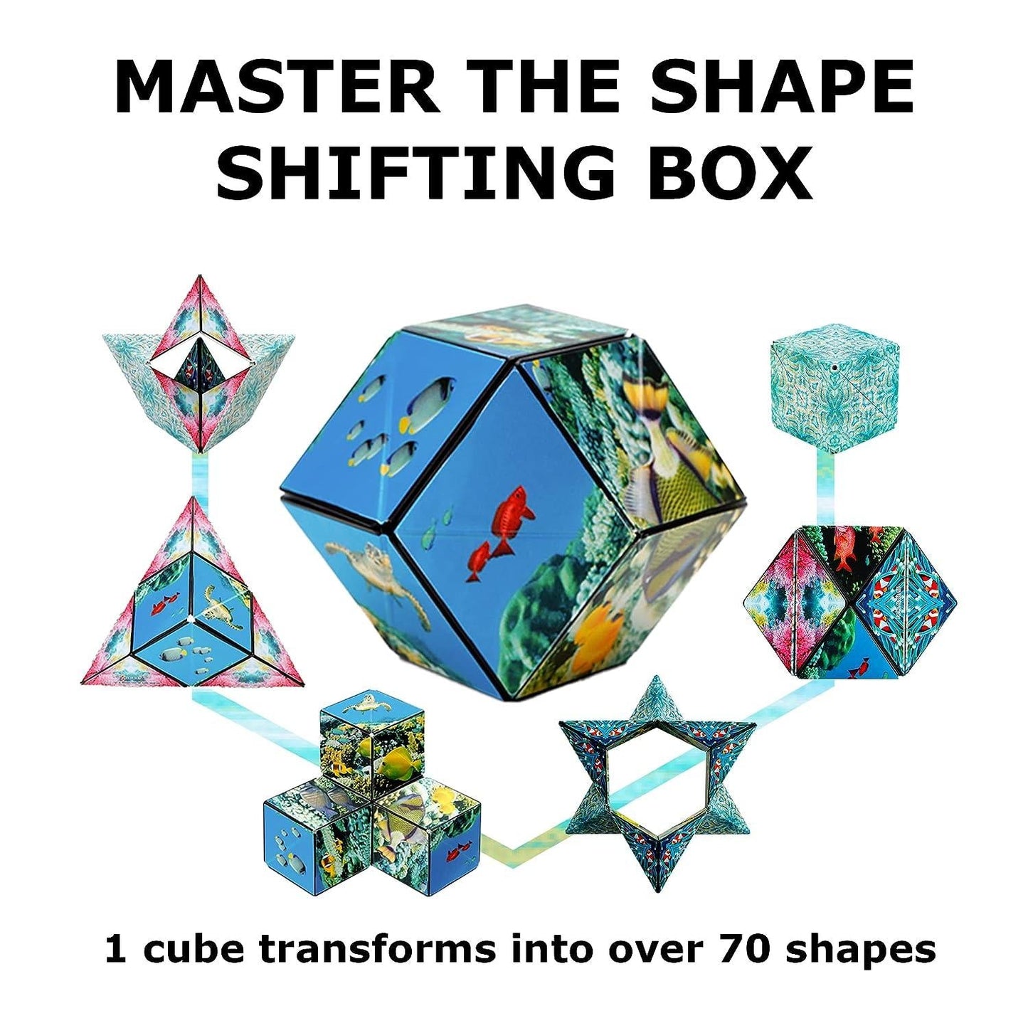Magnetic Shape Shifting Box - Luxury Ways