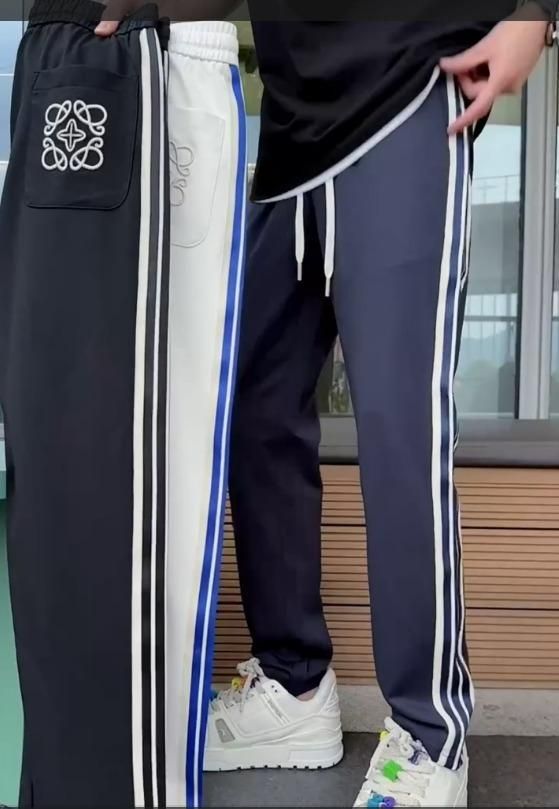 Mens Comfortable Striped Trackpants (Pack of 2) - Luxury Ways