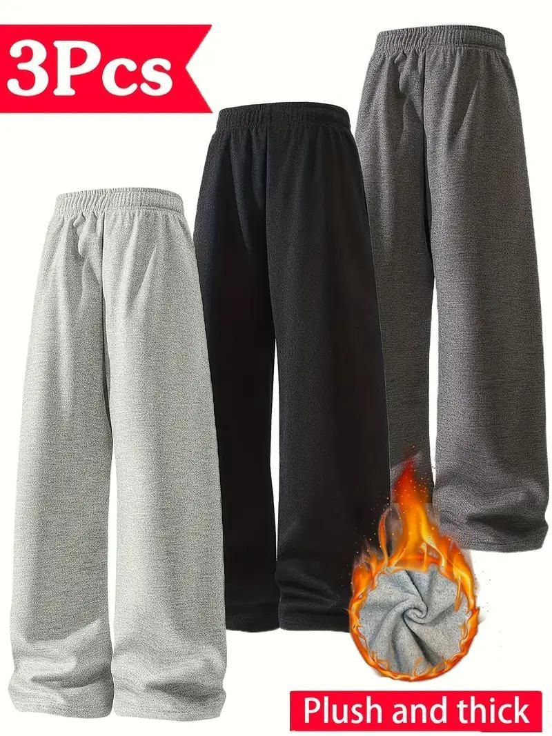 Men's Fleece Track Pant Combo of 3 - Luxury Ways