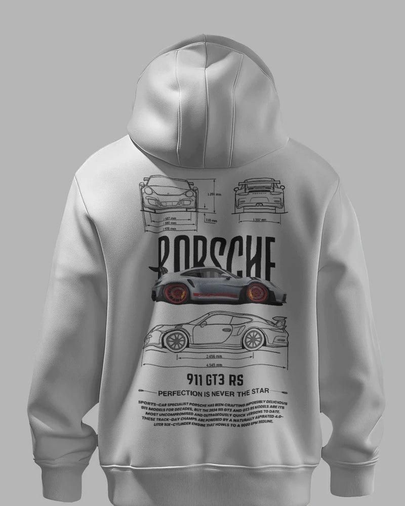 Men's Graphic Print white Hooide - Luxury Ways