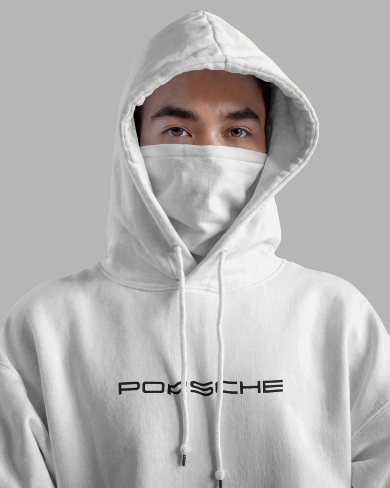 Men's Graphic Print white Hooide - Luxury Ways