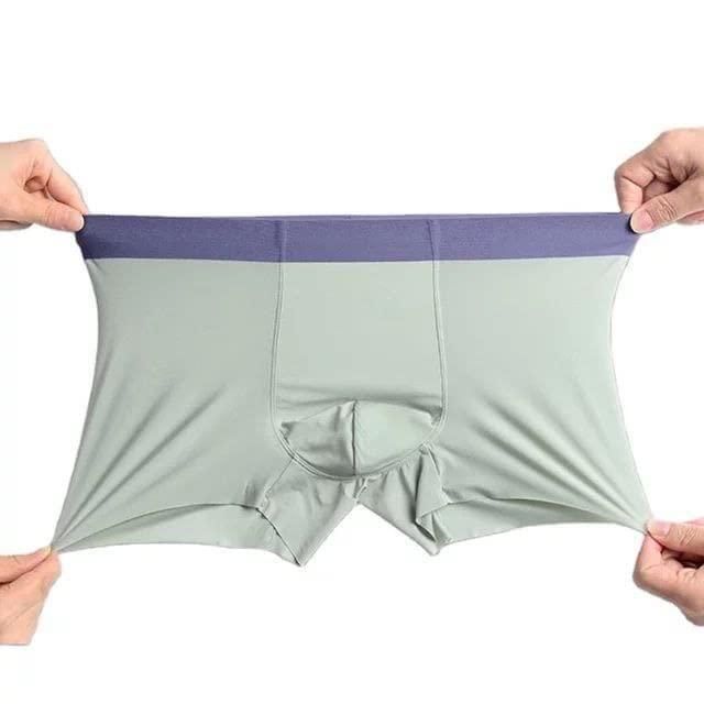 Men's Ice Silk Briefs Boxers (Pack of 3) - Luxury Ways