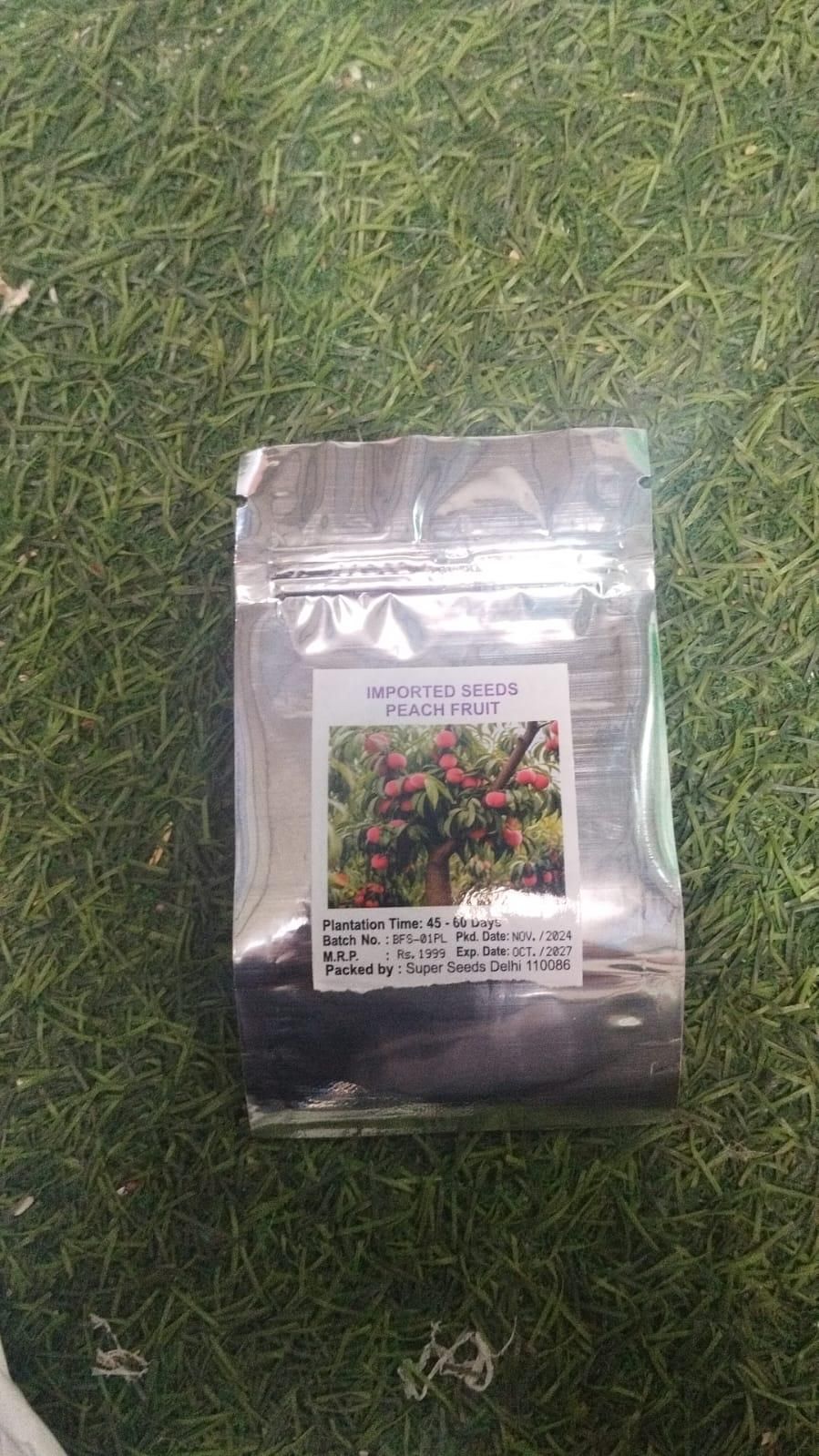 Peach Tree Seeds - Luxury Ways