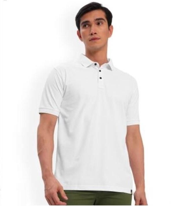 Poly Cotton Solid Half Sleeves Mens Polo T-shirt (Pack of 3) - Luxury Ways
