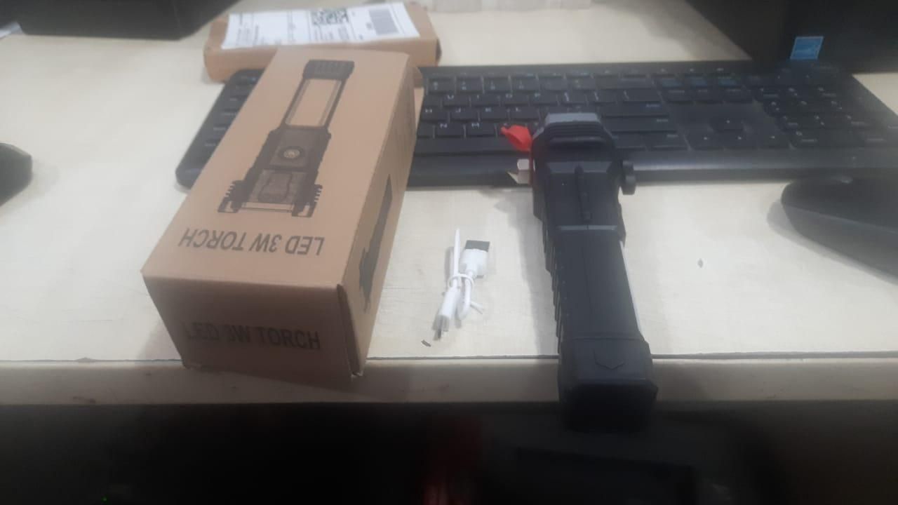 Portable Rechargeable Torch LED Flashlight - Luxury Ways