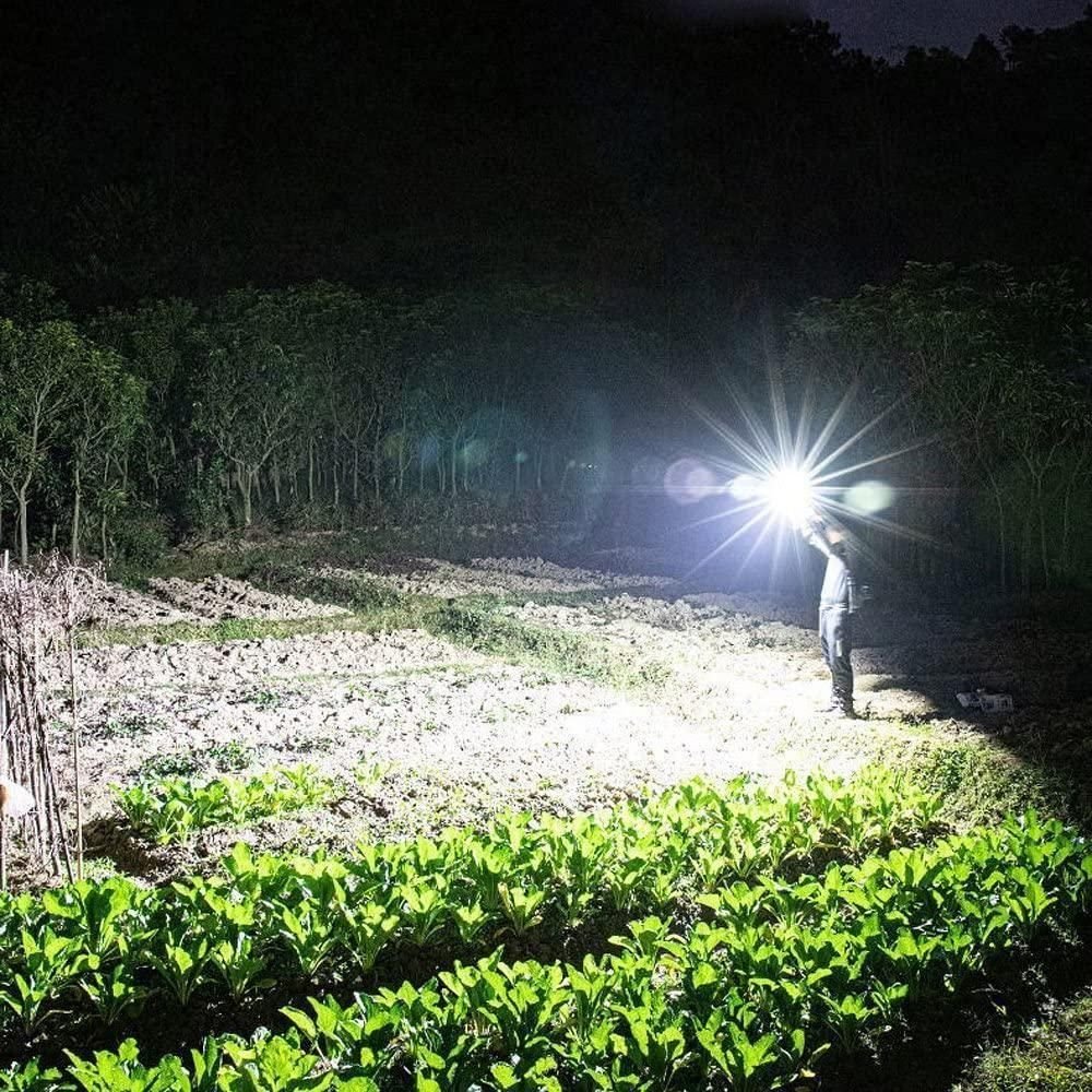 Portable Rechargeable Torch LED Flashlight - Luxury Ways