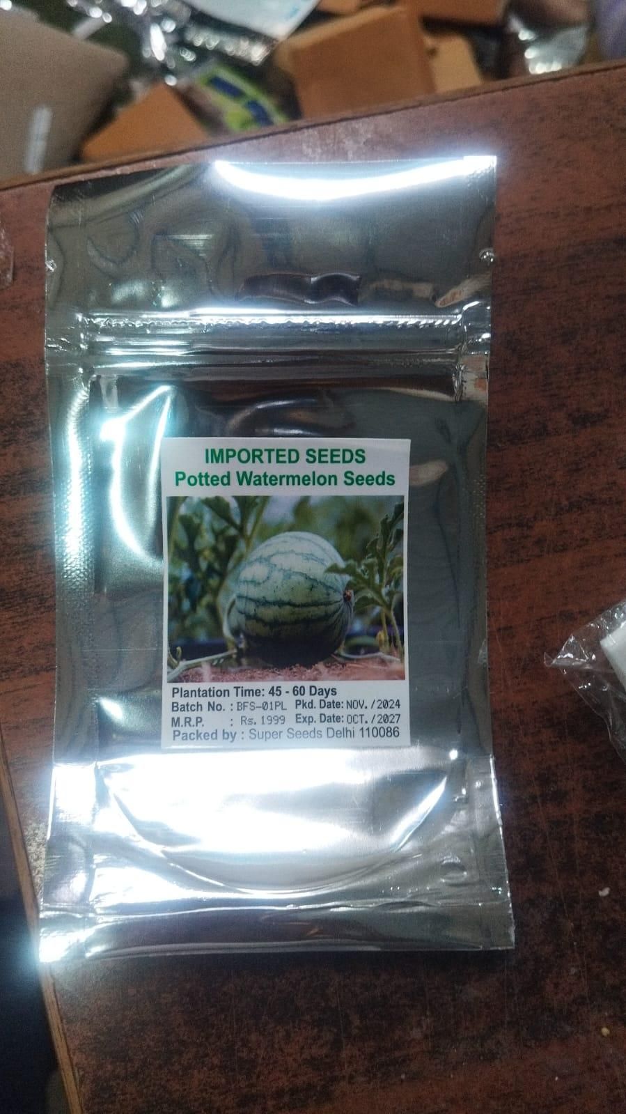 Potted small watermelon seeds - Luxury Ways