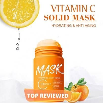 Purifying Orange Vitamin C Clay Face Mask Stick - Luxury Ways