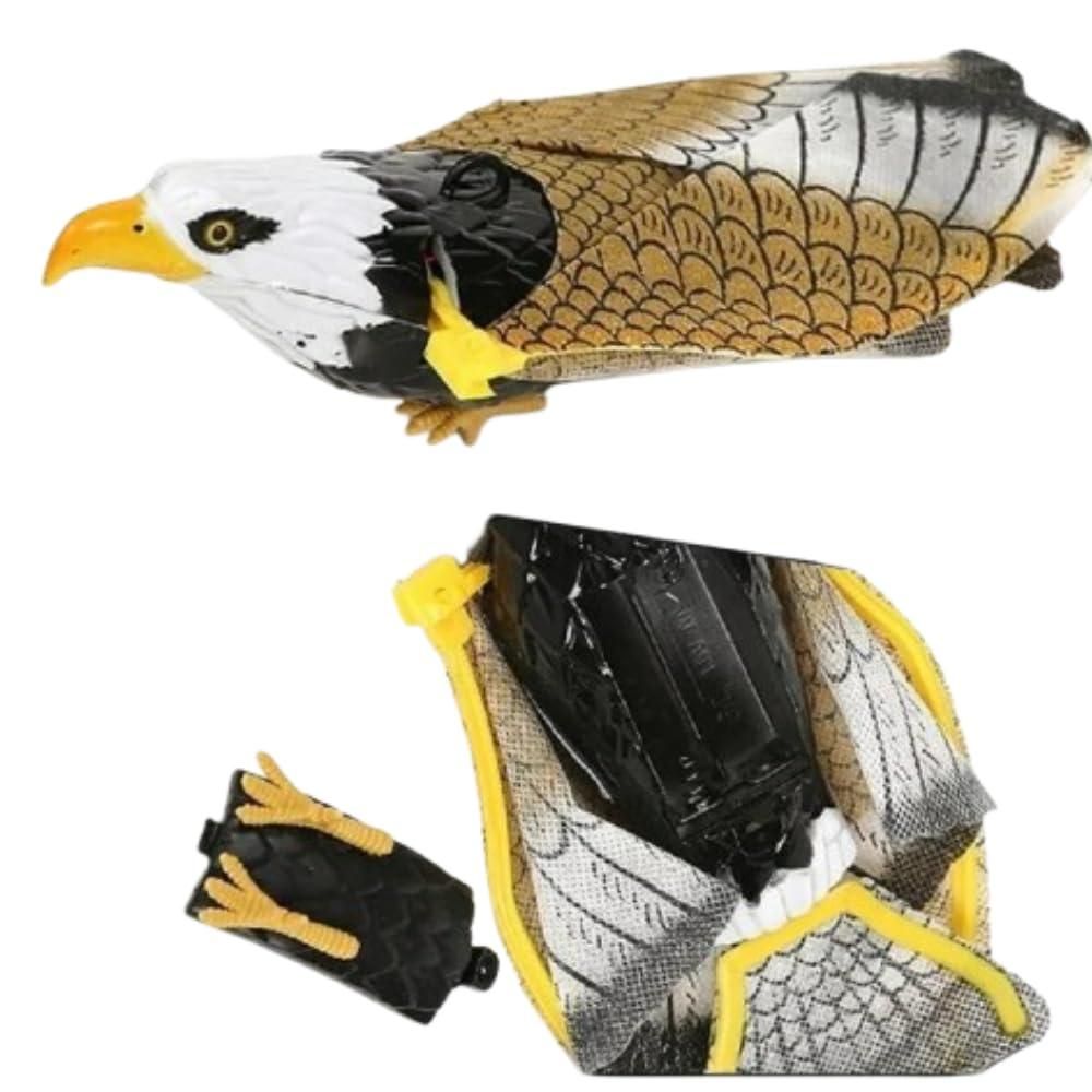 Realistic Flying Eagle Bird Toy with Spread Wings - Luxury Ways