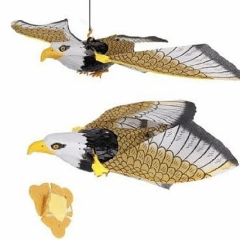 Realistic Flying Eagle Bird Toy with Spread Wings - Luxury Ways