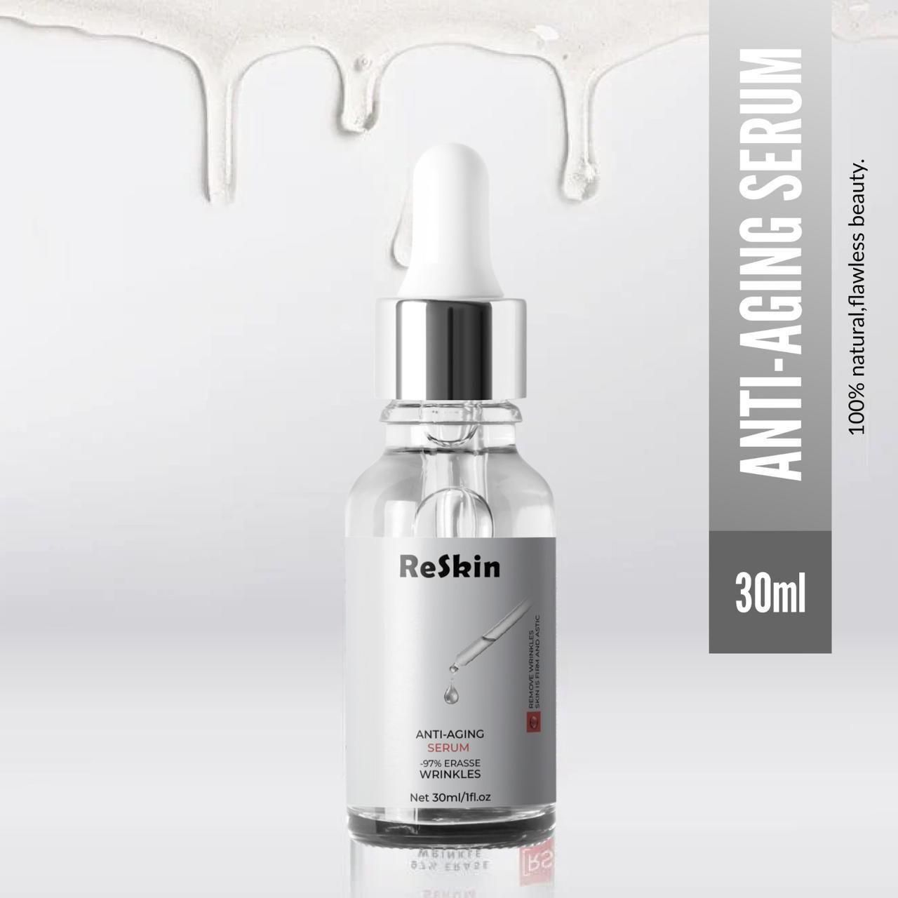 Revitalize Your Skin with Reskin Anti - Aging Face Serum 30ml - Luxury Ways