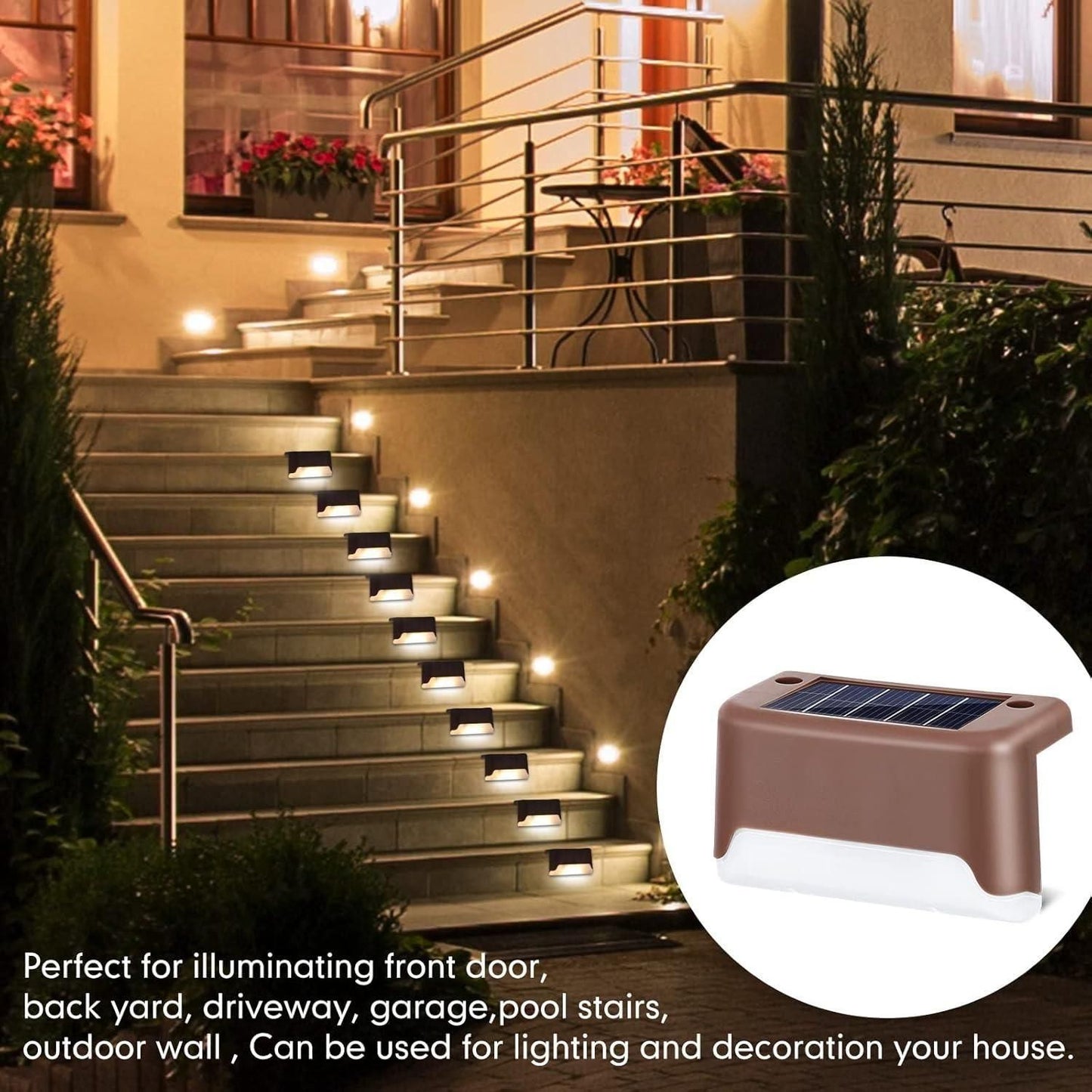 Solar Deck Lights Outdoor - Luxury Ways