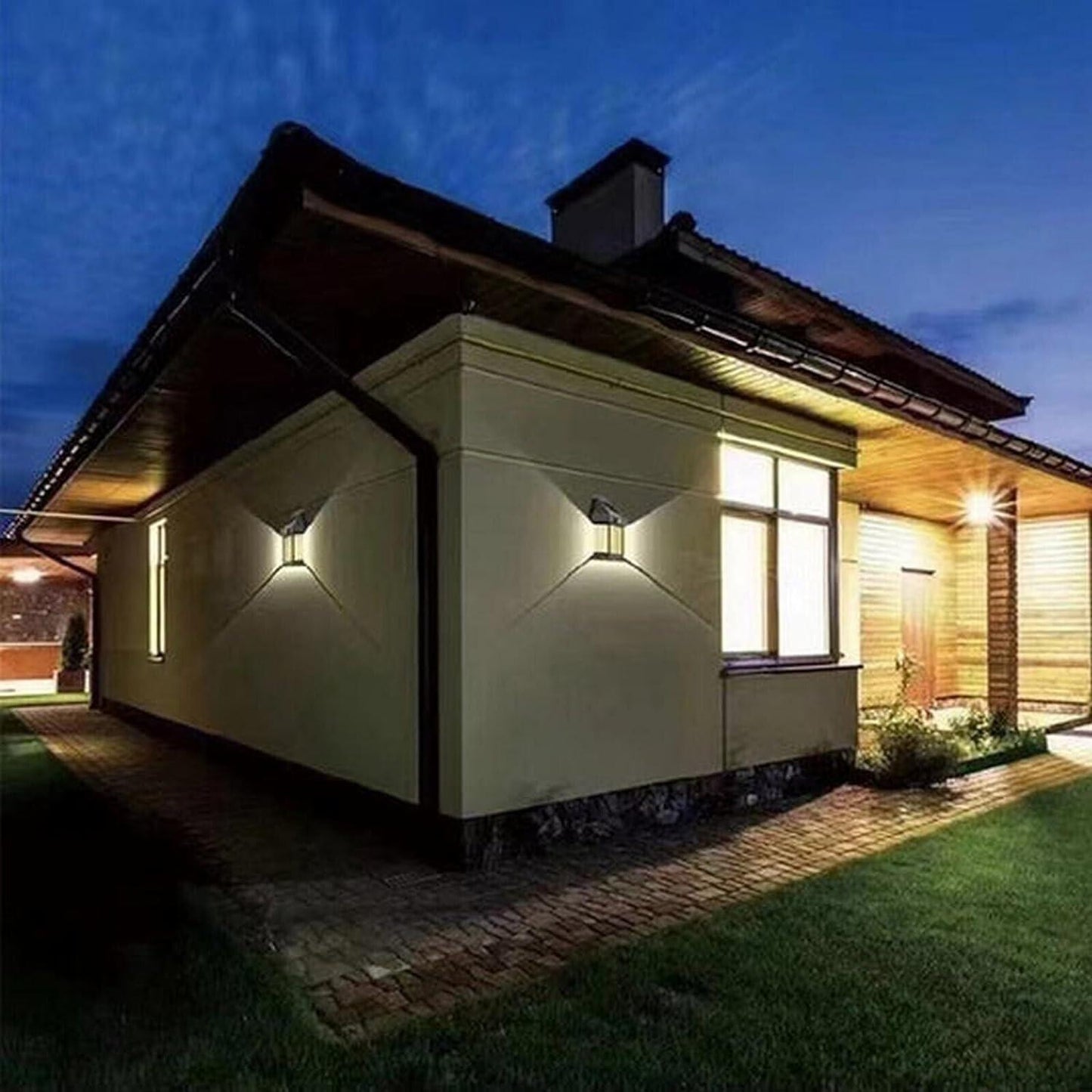Solar Light Outdoor Wall Light - Luxury Ways