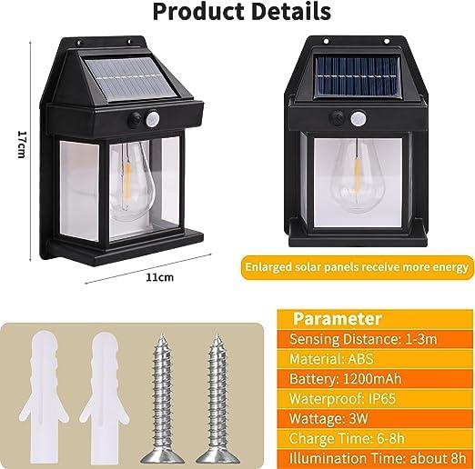 Solar Light Outdoor Wall Light - Luxury Ways