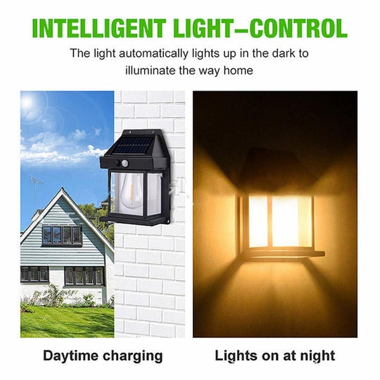 Solar Light Outdoor Wall Light - Luxury Ways