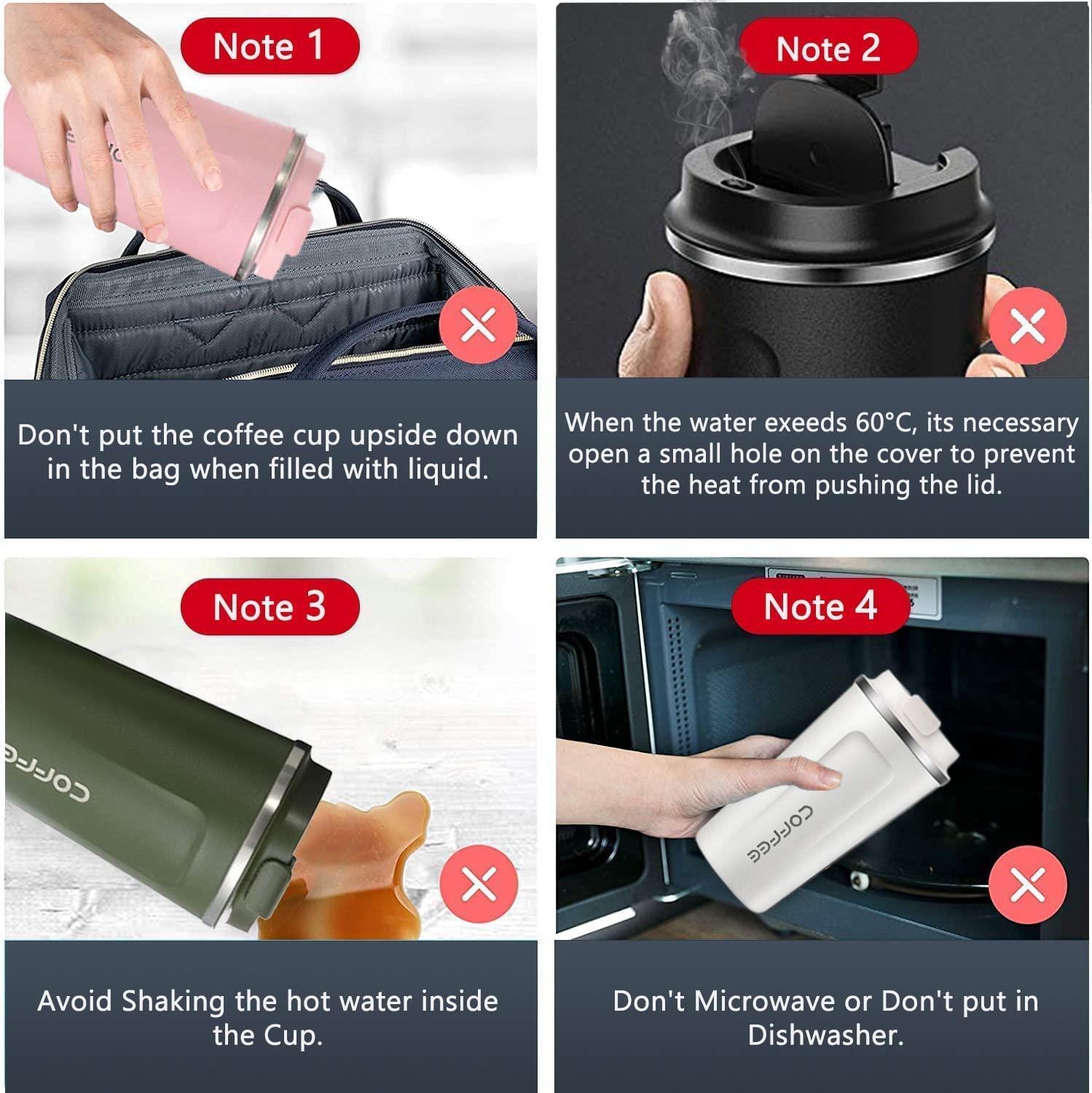 Stainless Steel Vacuum Insulated Coffee Mug - Luxury Ways