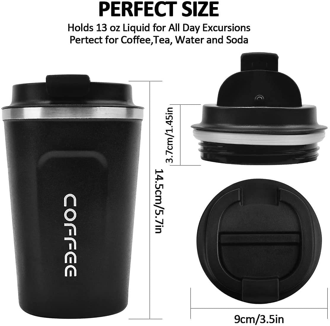 Stainless Steel Vacuum Insulated Coffee Mug - Luxury Ways