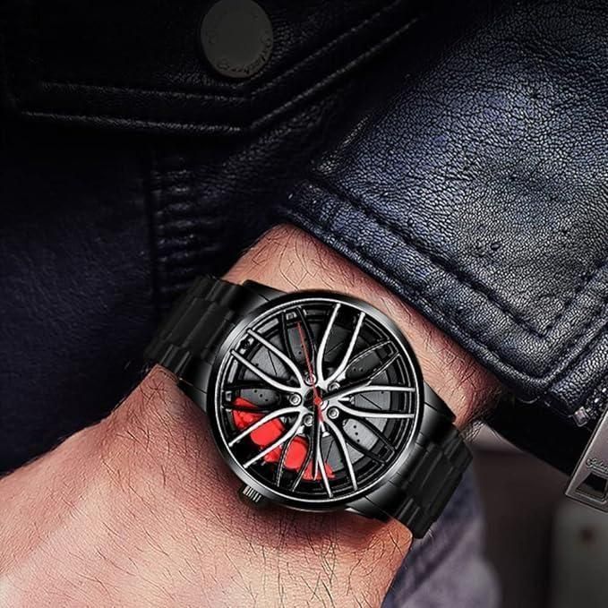 Stereoscopic Car Wheel Watch - Luxury Ways
