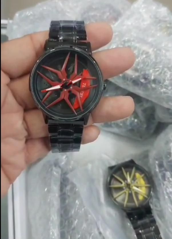 Stereoscopic Car Wheel Watch - Luxury Ways