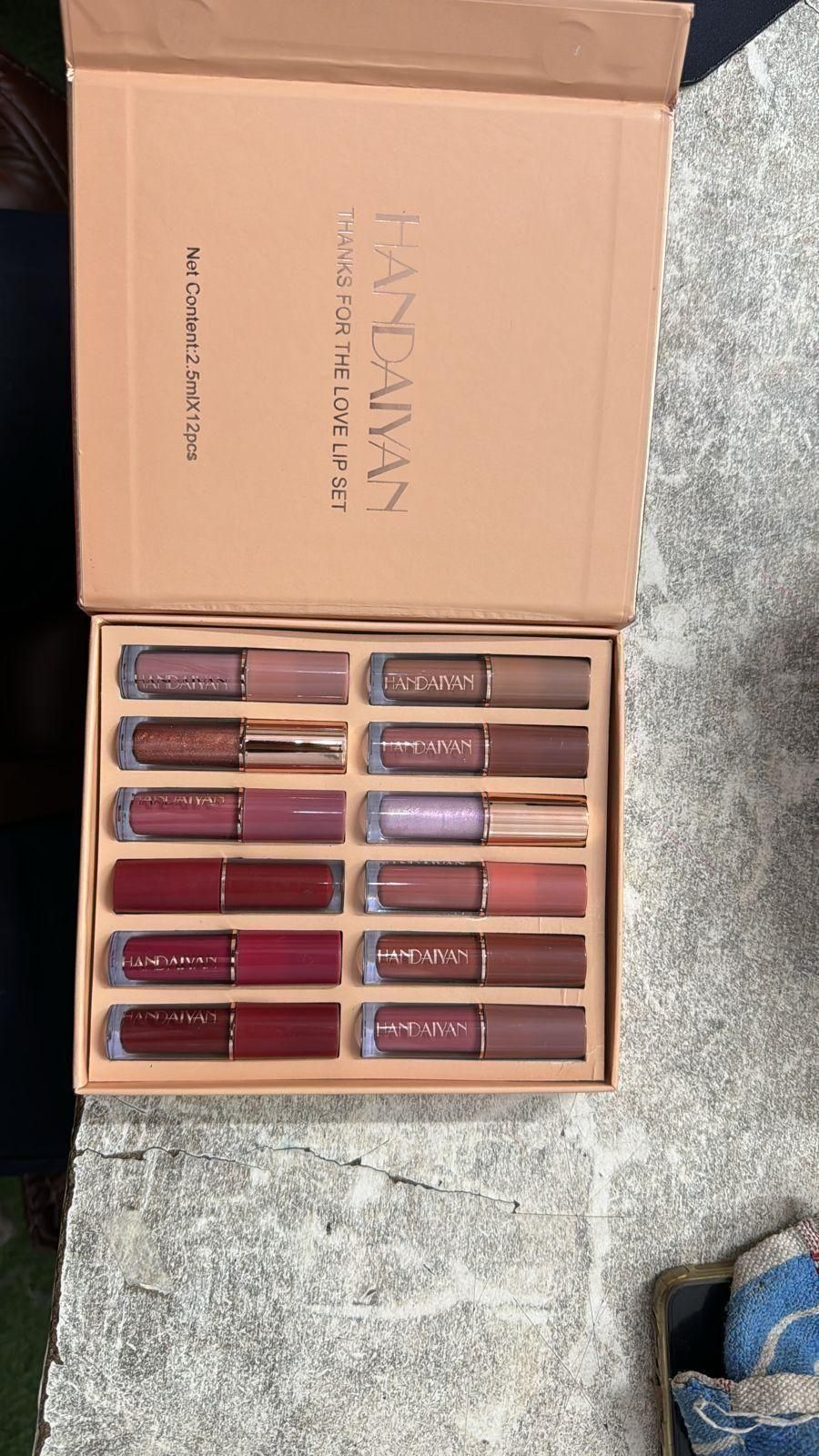 Velvet Matte Liquid Lipstick Set 12Pcs - Luxury Ways