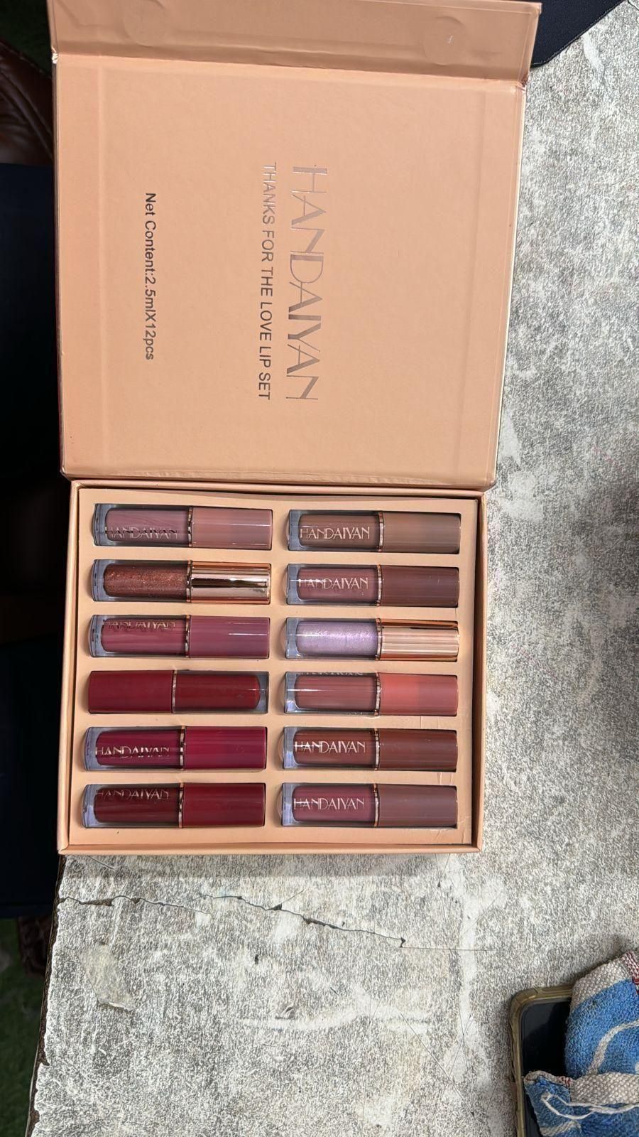 Velvet Matte Liquid Lipstick Set 12Pcs - Luxury Ways