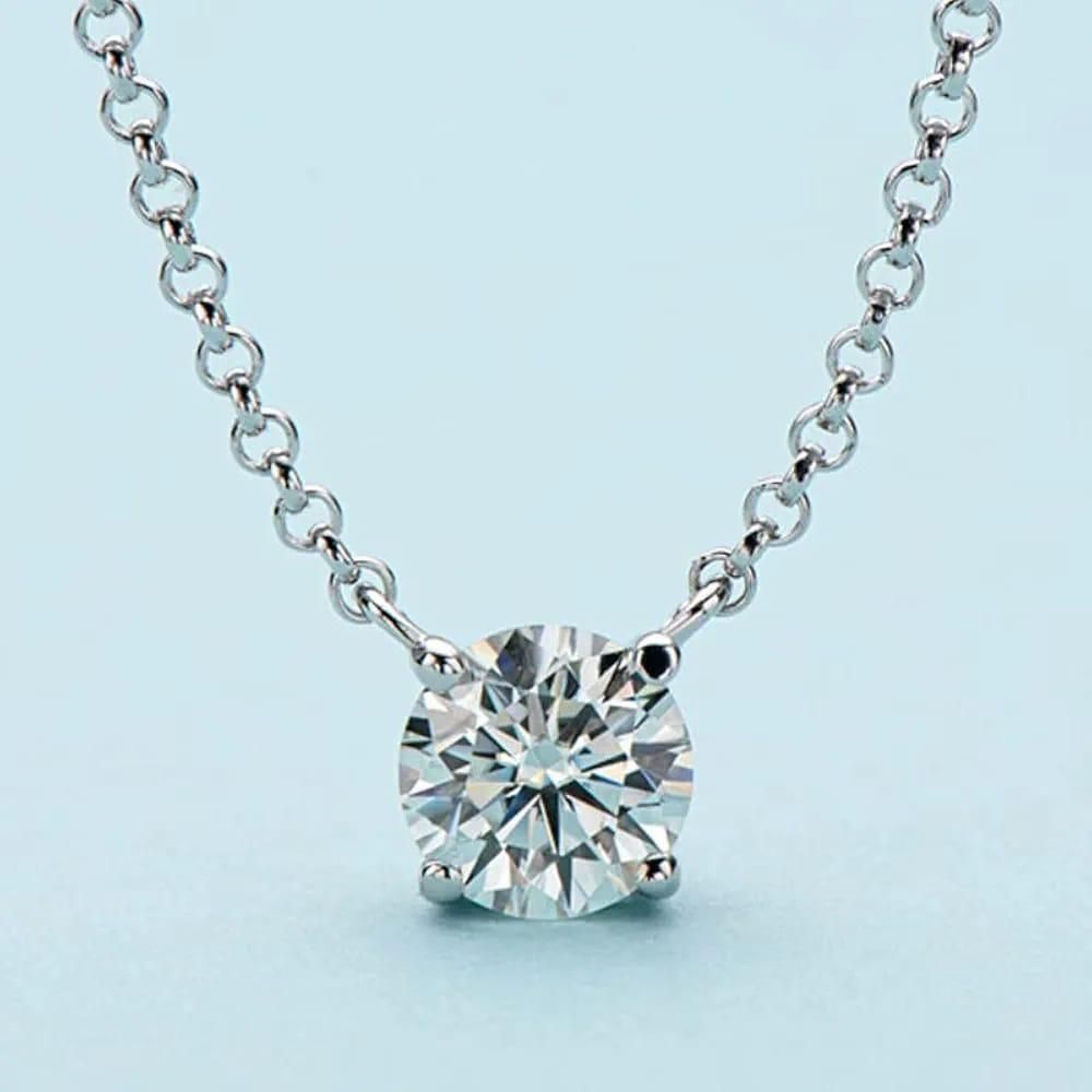 Weight Loss Stone Silver Necklace - Luxury Ways